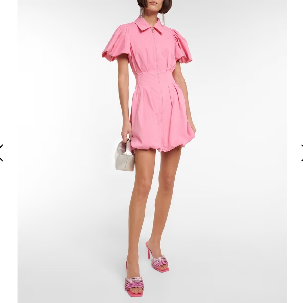 Jonathan Simkhai callista puff sleeve minidress